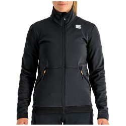 Тёплая женская куртка Sportful Engadin W Jacket чёрная